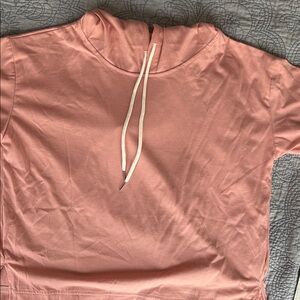 Pink Women's Hoodie Top